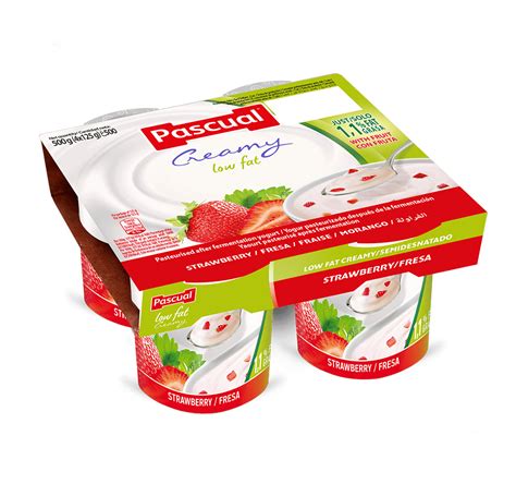 Yogurt Low Fat Fresa Pascual Pack U Unisource Solutions