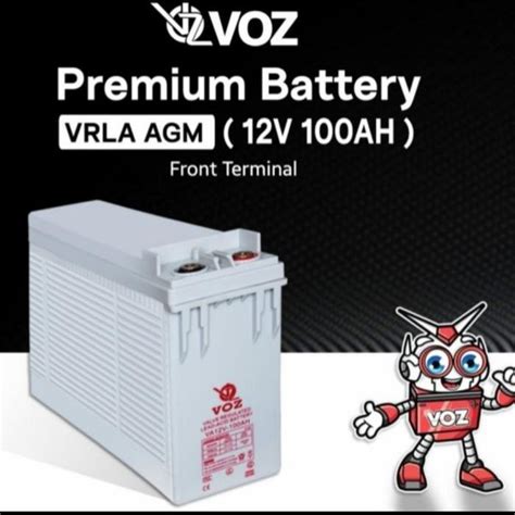 Jual Aki Accu Battery Baterai Voz Ah V Volt Ampere Depan