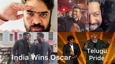 Rrrs Naatu Naatu Wins Oscar For Mm Keeravani Deepika Padukones