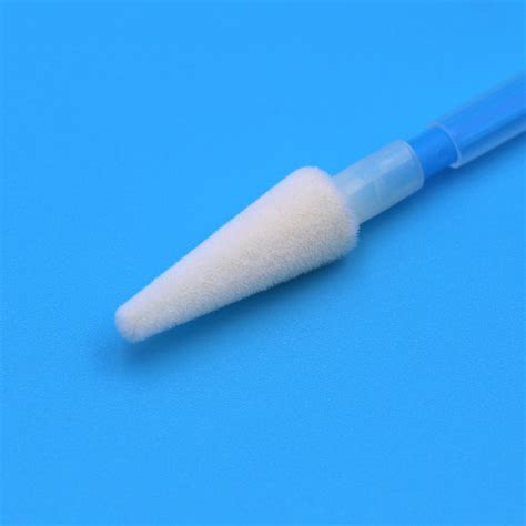 Couvillon Vaginal Floqu En Nylon Jetable Pour Le D Pistage Du Cancer