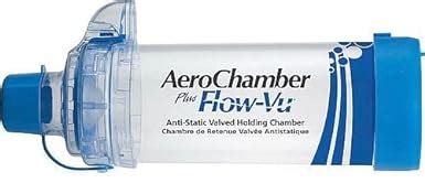 Aerochamber Plus Flow Vu Abstandshalter Mit Mundst Ck Amazon Co Uk