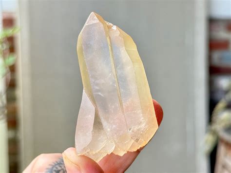 Golden Healer Lemurian Quartz Double Terminated Tantric Twin With