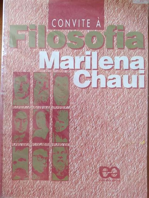 Livro Convite À Filosofia de Marilena Chaui Livro Usado 45534180 enjoei