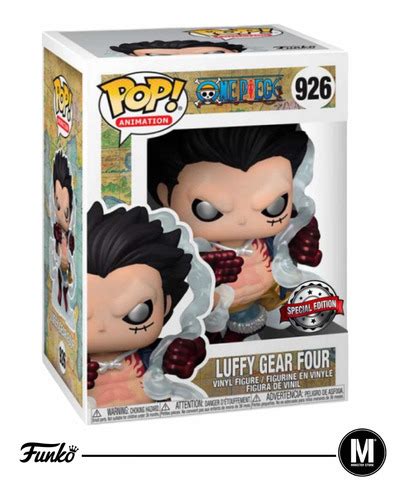 Funko Pop Luffy Gear Four Metallic 926 One Piece Exclusive Envío gratis