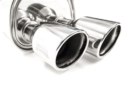 Invidia Q300 Stainless Steel Cat Back Exhaust Polished Double Wall Quad