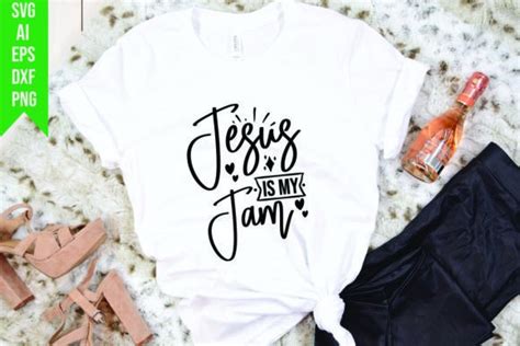 Jesus Is My Jam Graphic By Teebusiness Creative Fabrica