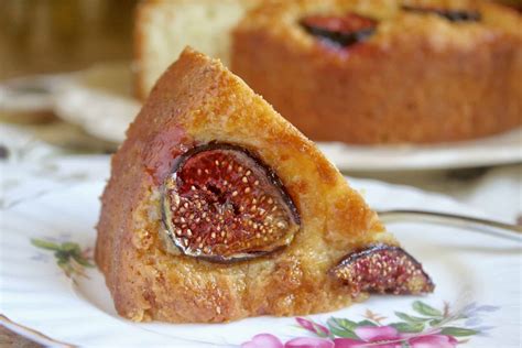 Fig Cake With Orange And Brown Sugar Glaze Christinas Cucina