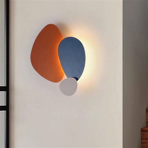 Modern Colorful Personality Art LED Wall Light - Vibrant Illumination ...