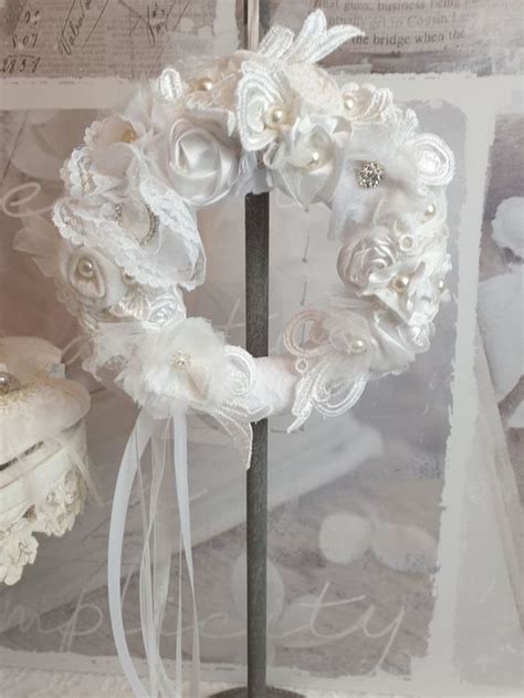 Geschenk Kranz Deko Shabby Chic Spitze Geschenk Hochzeit Kaufen Auf