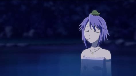 Wallpaper Anime Rosario Vampire Shirayuki Mizore Screenshot