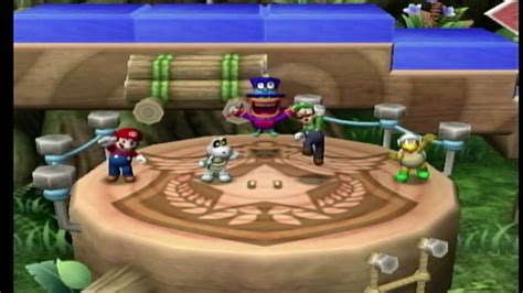 Mario Party Mario Vs Dry Bones Vs Luigi Vs Hammer Bro Dk S Treetop