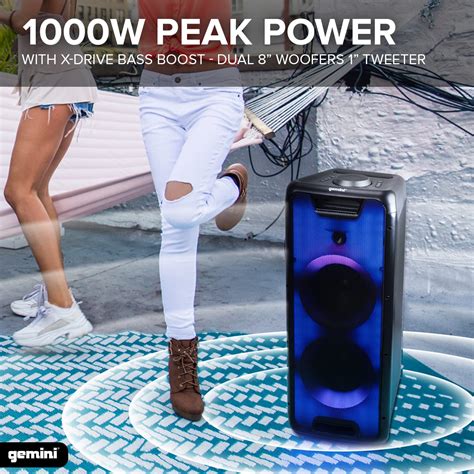 Mua Gemini Sound GLS 880 Portable Party Speaker With 1000W Peak Power