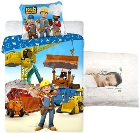 Bob Constructorul Set Lenjerie De Pat Bob Contsructorul Pentru Copii De