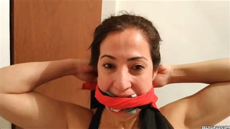 Self Gagged Latina Mom With A Mouthful Of Socks Selfgags 35 Pics XHamster