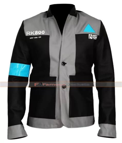 Detroit Become Human Connor Rk Jacket Famous Jackets