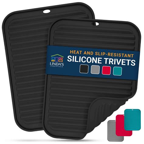Silicone Trivets For Hot Pans And Pots Pack Multipurpose Silicone