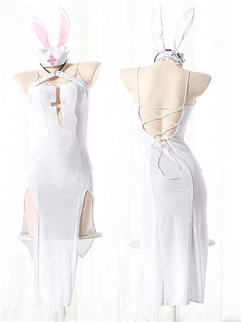 Women Sexy Lingerie Nun Uniform Cosplay Role Play Costumes Halloween Stage Outfit High Neck