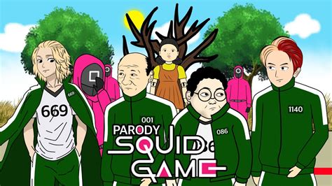 Squid Game Part Parody Animasi Denis Beban Eps Youtube