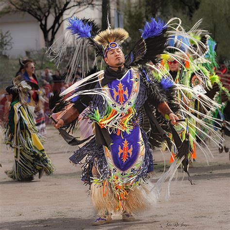 Tohono Oodham Warrior At Wak Pow Wow Tucson Az Flickr