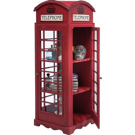 London Telephone Cabinet • Woo Design Telephone Booth Home Decor