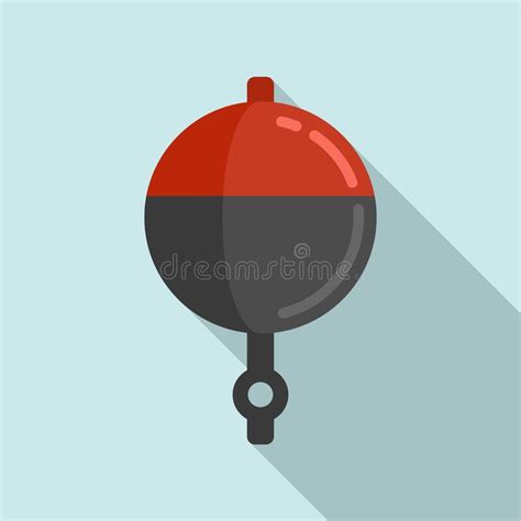 Estilo Plano De Icono De Bobber Jig Ilustraci N Del Vector