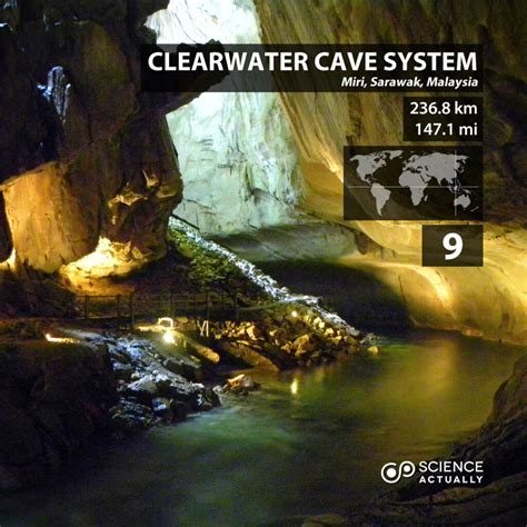 Top Ten Longest Caves Science Actually