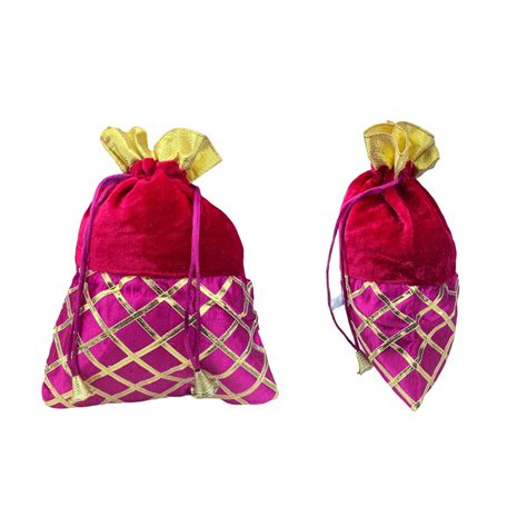 Potli Bags Favor Indian Muslim Punjabi Wedding Favor Diwali Gift Bag