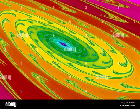 Representation Of Complex Mathematical Iteration Stock Photo Alamy