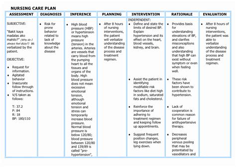 40 Nursing Care Plans Template Desalas Template