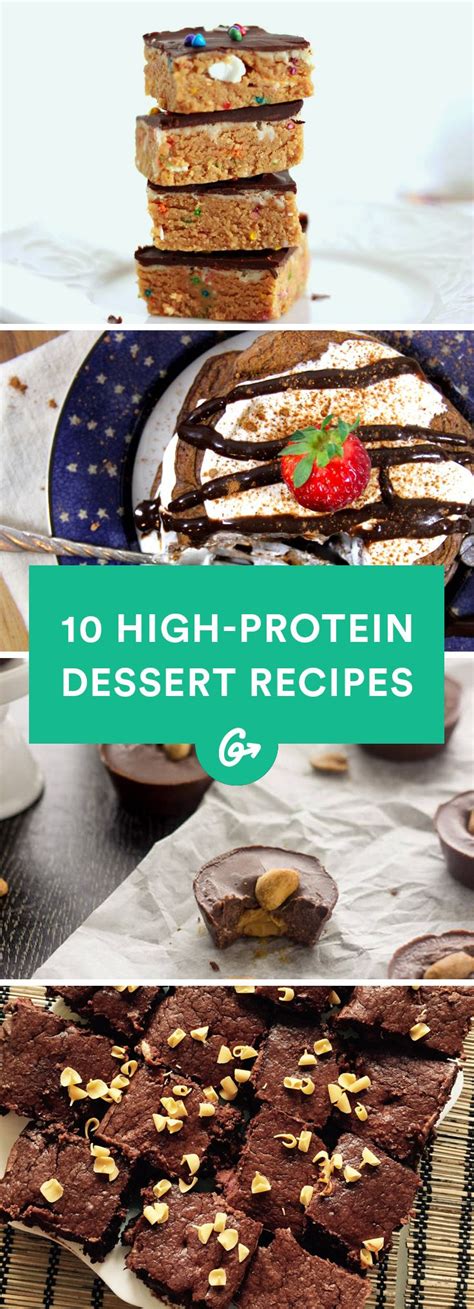 10 High Protein Desserts You Don T Have To Save For A Special Occasion High Protein Desserts