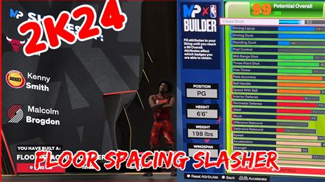 Nba K Build Floor Spacing Slasher Point Guard Youtube