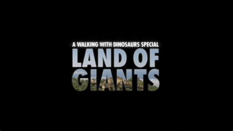 Land Of Giants Chased By Dinosaurs Walking With Wikis Fandom