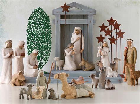 Christmas Nativity Scene Willow Tree at Hayden Charles blog