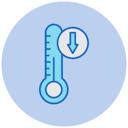 Baja Temperatura Iconos Gratis De Clima