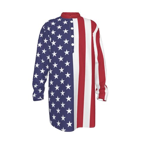 Usa Flag Long Sleeve T Shirt Milda Co