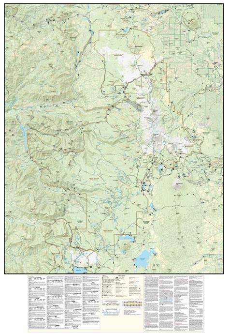 Three Sisters Wilderness, Oregon Map by Adventure Maps, Inc. | Avenza Maps