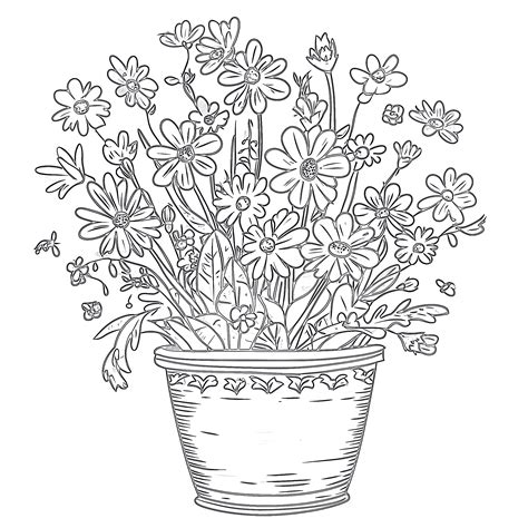 flower in pot 12