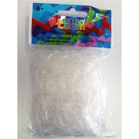 Rainbow Loom Gomas Transparente Jelly