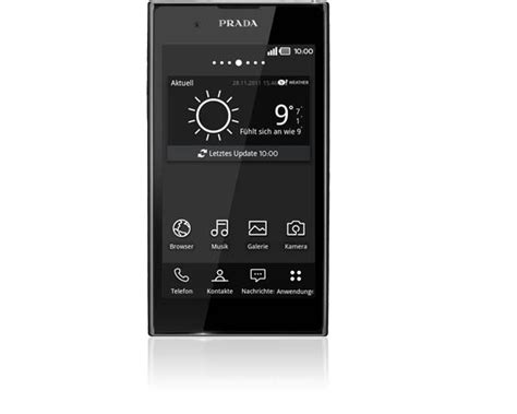 The PRADA phone by LG 3.0 - Gentleman's Gadgets