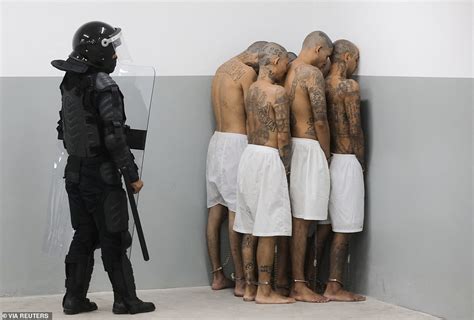 Mega Prison In El Salvador For Gangsters Which Has Beds Per