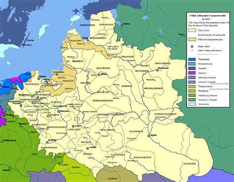 Map Of The Polish Ruthenian Republicno Lore Rimaginarymaps