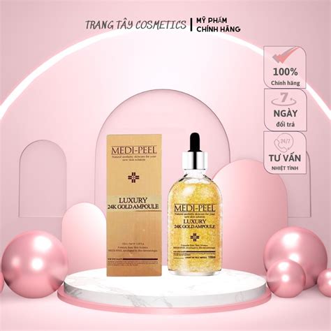 Serum Medi Peel Luxury 24k Gold Ampoule 100ml Shopee Việt Nam