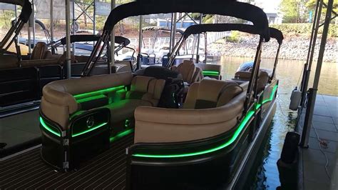 Premier Pontoons 250 Intrigue Rf Best Led Setup On Market Youtube