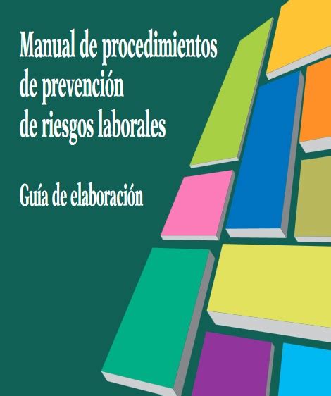 Descargas En Pdf Manual De Procedimientos De Prevención De Riesgos