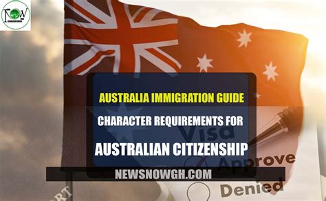 Character Requirements For Australian Citizenship: Australia Immigration Guide