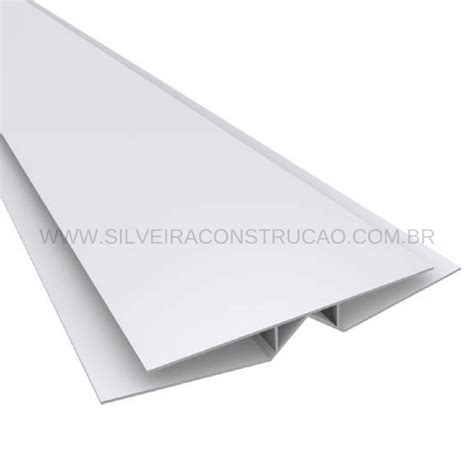 Emenda Flex Vel Forro Pvc Branco Neve Metros Pre O Por Barra