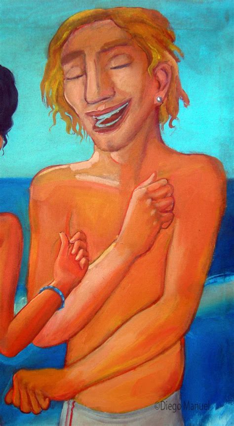 Bailando En La Playa 12 Acrylic On Canvas 65 X 100 Cm 2014 Cuadro