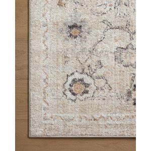 Loloi II Monroe Oriental Machine Woven Polyester Area Rug In Gray Ivory