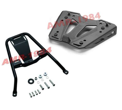 GIVI SR8203 M8B Luggage Rack And Plate Aluminum Monokey Moto Guzzi V85