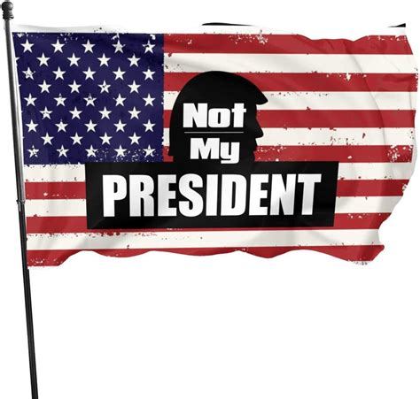 Afniopp Flag Not My President 02 3x5 Ft Flag Outdoors Flag Patio Lawn And Garden